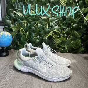 Nike Free RN 5.0 Next Nature Women's Size 10 Running Shoes Pure Platinum Mint